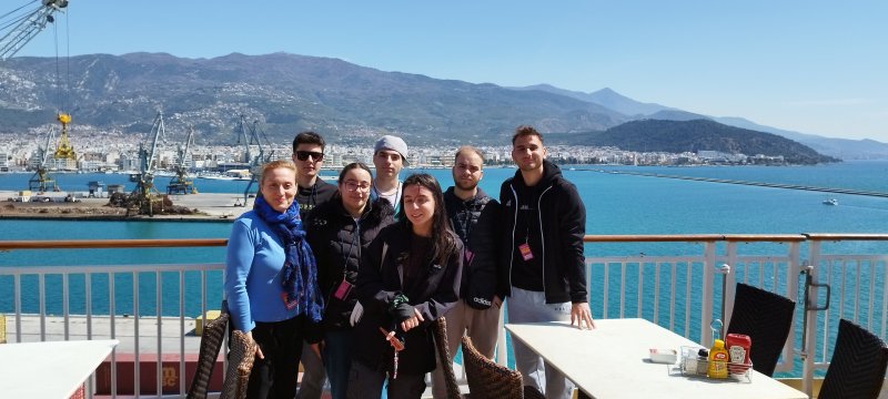 Tourism department of VTI Volos Municipality at Norwegian Jade cruise ship