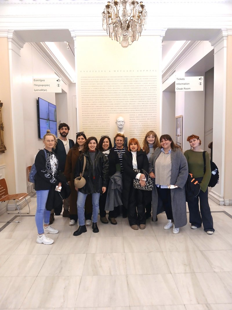 Εκπαιδευτική επίσκεψη ομάδας Σπουδαστών και Εκπαιδευτών,των ειδικοτήτων Σχεδιαστή Μόδας και Κοσμήματος, στις εκθέσεις Athens Fashion Trade Show & Eleven