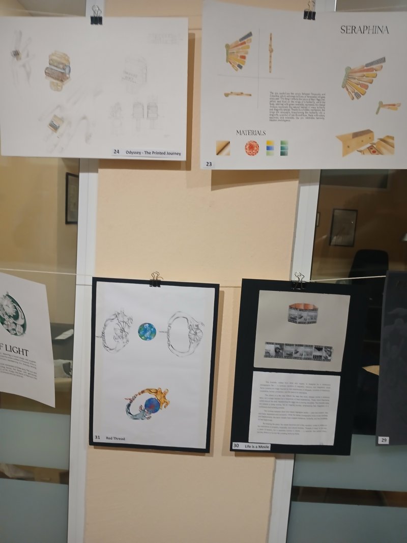 Participation of the I.S.A.E.K. of Volos Municipality in the European Jewelry Schools Meeting of PLE in Thessaloniki. I .S.A.E.K. of Volos Municipality successfully participated in the 31st European Conference of Jewelry Schools of PLE in Thessaloniki, he