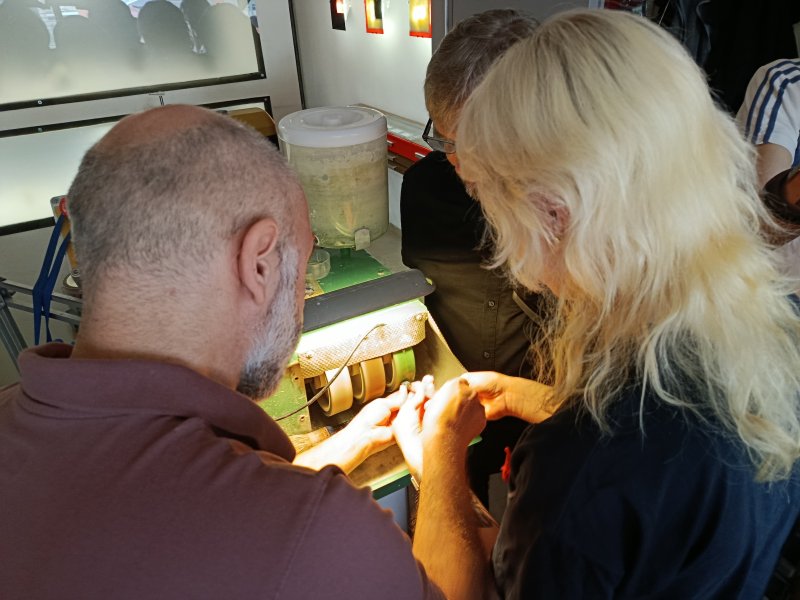 Participation of the I.S.A.E.K. of Volos Municipality in the European Jewelry Schools Meeting of PLE in Thessaloniki. I .S.A.E.K. of Volos Municipality successfully participated in the 31st European Conference of Jewelry Schools of PLE in Thessaloniki, he