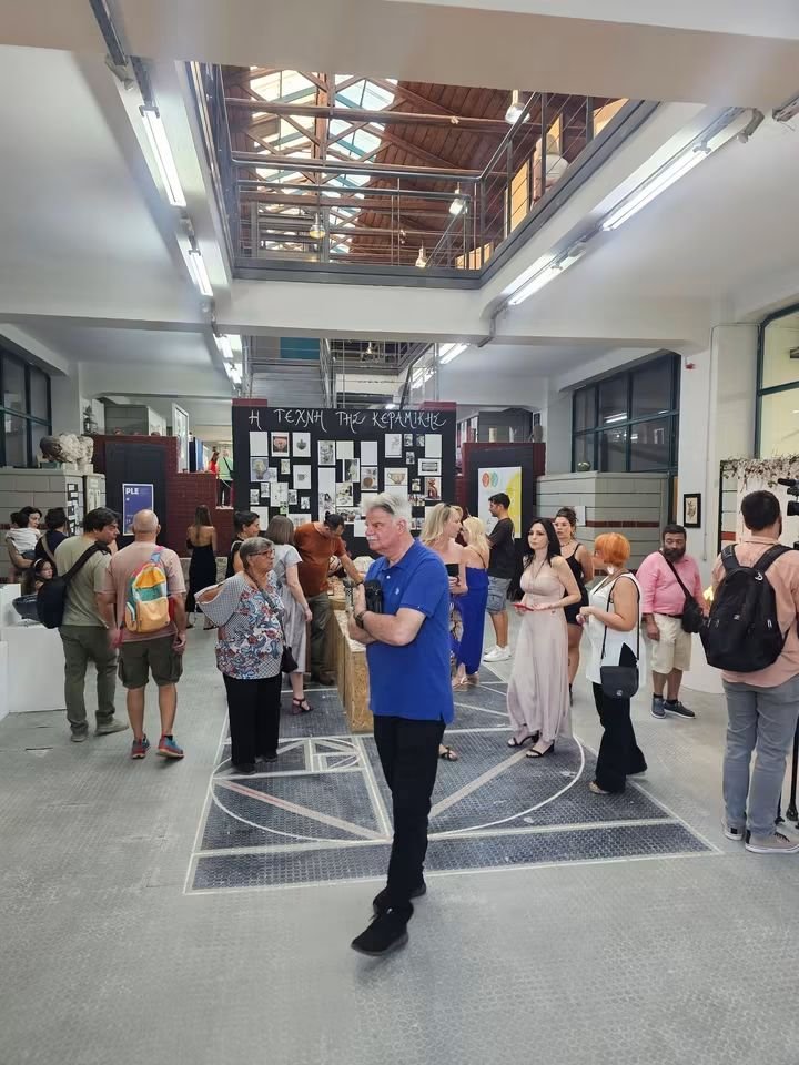 Annual exhibition of student’s creations and PLE travelling Jewelry exhibition at ISAEK of Volos Municipality
