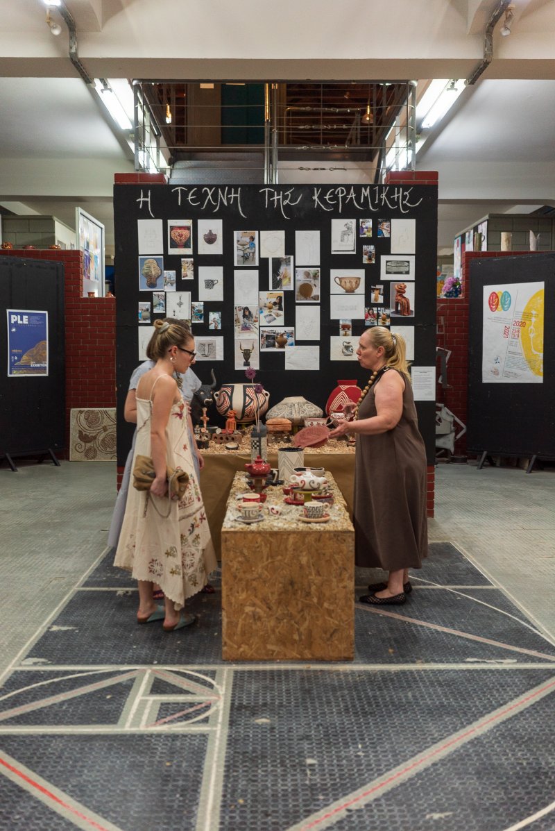 Annual exhibition of student’s creations and PLE travelling Jewelry exhibition at ISAEK of Volos Municipality