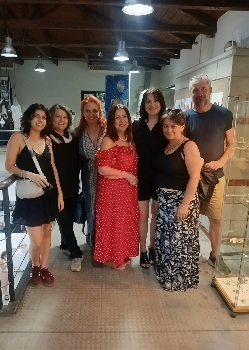 Opening of the European Traveling Jewelry Exhibition of P.L.E. (Parlement Lyceen Europeen) at ISAEK of Volos Municipality in Greece Opening of the European Traveling Jewelry Exhibition of the European Parliament of Jewlery Schools P.L.E. (Parlament Lyc