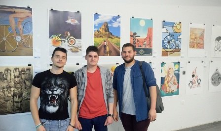 Σπουδαστές της ειδικότητας Γραφιστικής Εντύπου & Ηλεκτρονικών Μέσων, συμμετέχουν με έργα τους στην έκθεση BIKEART.gr