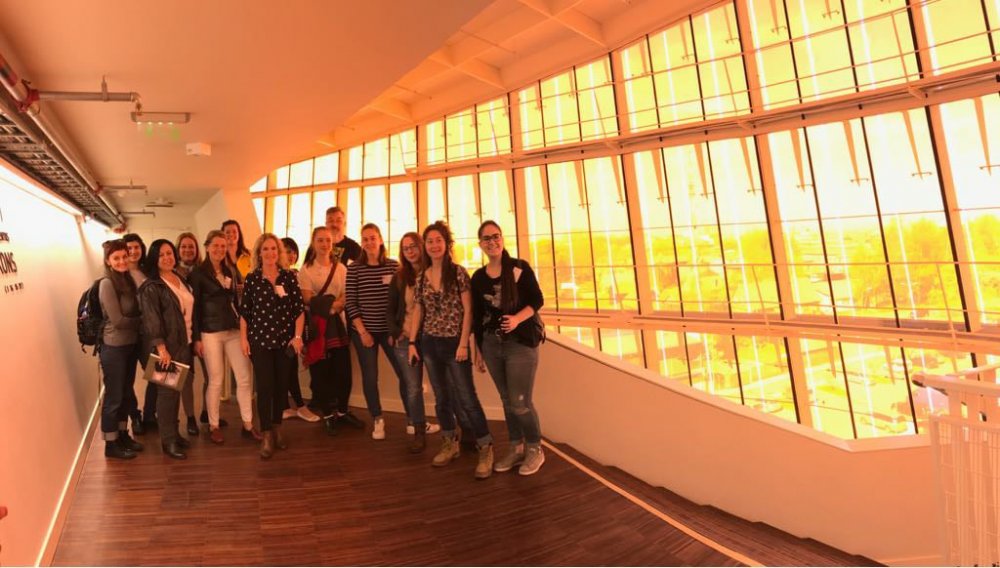 The Jewelry department of DIEK, at the third Transnational Meeting of the project GOLDEN NETS (Erasmus +) at Liepaja, Latvia