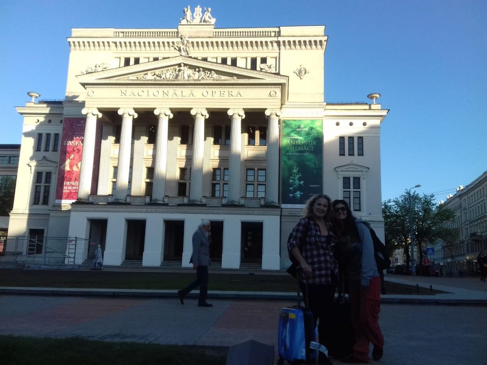 The Jewelry department of DIEK, at the third Transnational Meeting of the project GOLDEN NETS (Erasmus +) at Liepaja, Latvia