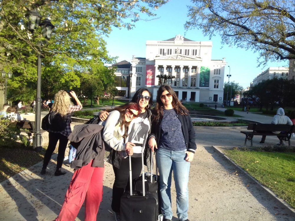 The Jewelry department of DIEK, at the third Transnational Meeting of the project GOLDEN NETS (Erasmus +) at Liepaja, Latvia
