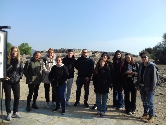 ΦΙΛΟΞΕΝΙΑ ΤΗΣ 1ης ΔΙΑΚΡΑΤΙΚΗΣ ΚΙΝΗΤΙΚΟΤΗΤΑΣ, ΑΠΟ ΤΟ Ι.Ι.Ε.Κ ΔΗΜΟΥ ΒΟΛΟΥ ΤΟΥ ΝΕΟΥ ΠΡΟΓΡΑΜΜΑΤΟΣ ERASMUS+ `The future is our jewel`.