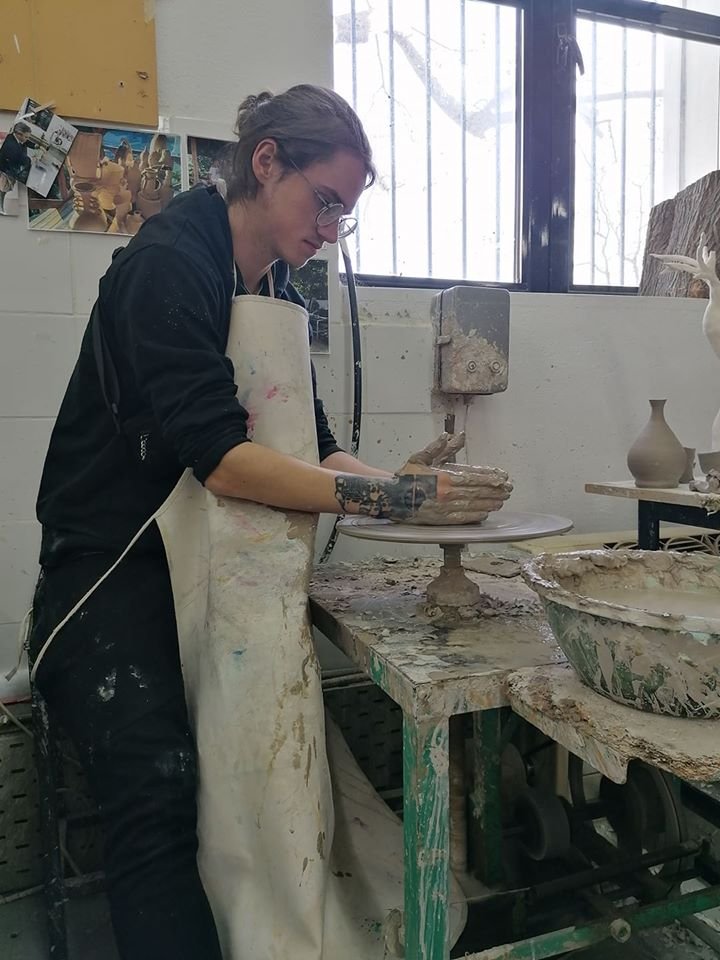 Σπουδαστές της σχολής , Janis Rozentals Art School της Λετονίας στο ΙΙΕΚ Δήμου Βόλου