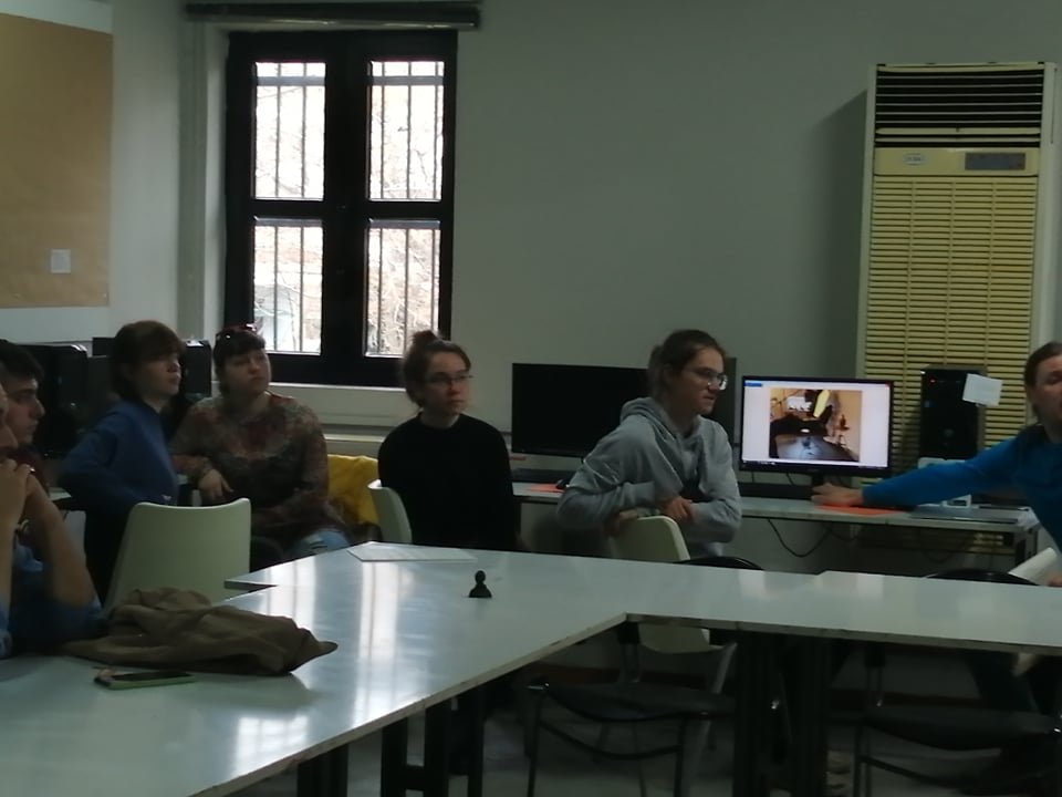 Σπουδαστές της σχολής , Janis Rozentals Art School της Λετονίας στο ΙΙΕΚ Δήμου Βόλου