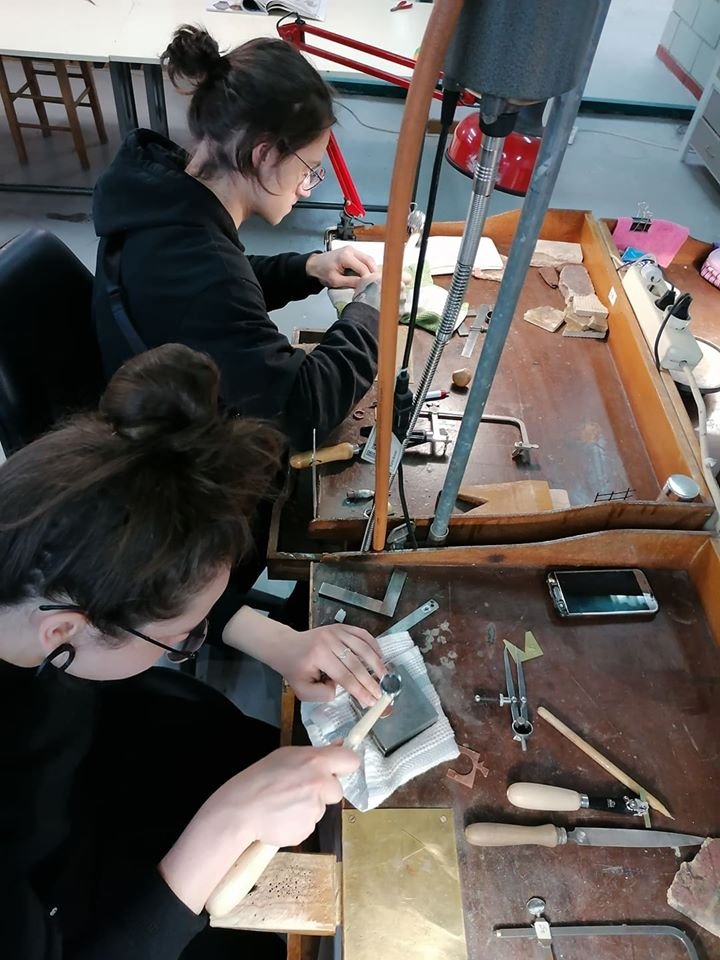 Σπουδαστές της σχολής , Janis Rozentals Art School της Λετονίας στο ΙΙΕΚ Δήμου Βόλου