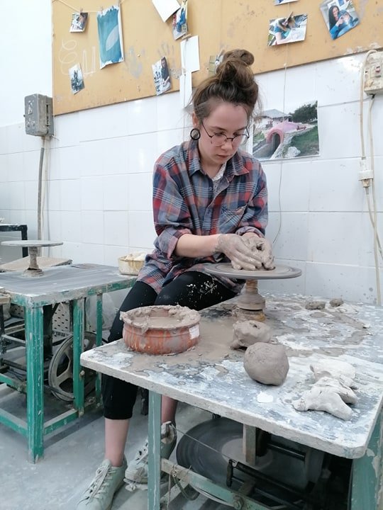 Σπουδαστές της σχολής , Janis Rozentals Art School της Λετονίας στο ΙΙΕΚ Δήμου Βόλου