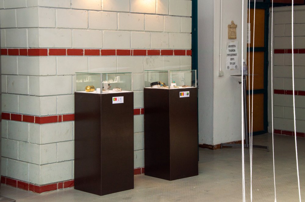 Πανευρωπαϊκή Περιοδεύουσα Έκθεση Κοσμήματος του Ευρωπαϊκού Κοινοβουλίου Σχολών Αργυρο/ χοΐας P.L.E.,στο Ι.Ι.Ε.Κ Δήμου Βόλου,ΚΕΚΠΑ - ΔΙΕΚ