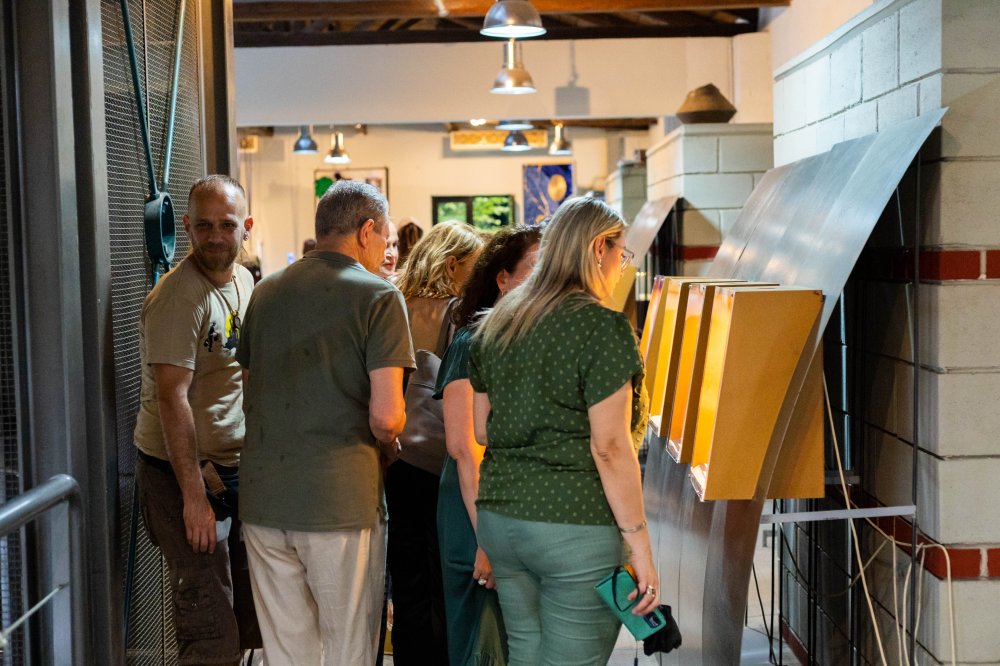 Grand opening of the Pan-European Traveling Jewelry Exhibition of P.L.E.( European Parliament of Jewelry Schools ) at VTI Volos Municipality - KEKPA - DIEK