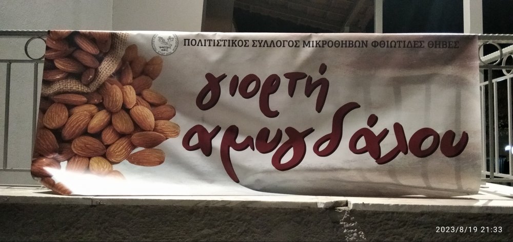Το ΙΙΕΚ Δήμου Βόλου, στη Γιορτή Αμυγδάλου που διοργάνωσε ο Πολιτιστικός Σύλλογος Μικροθηβών Πολιτιστικός Σύλλογος Μικροθηβών-Φθιώτιδες Θ