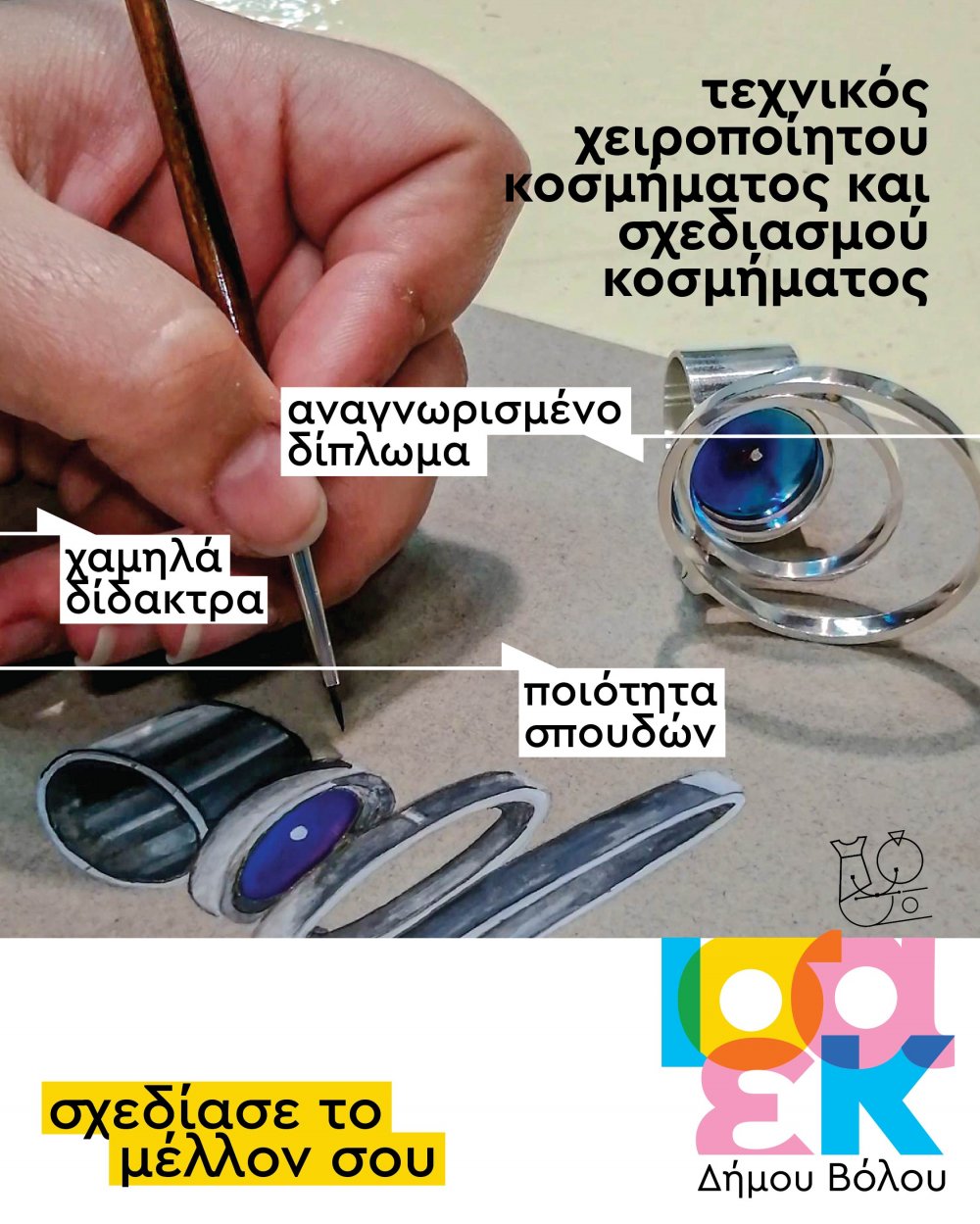 Σεμινάρια Εαρινού εξαμήνου, από την Ι.Σ.Α.Ε.Κ του Δήμου Βόλου.