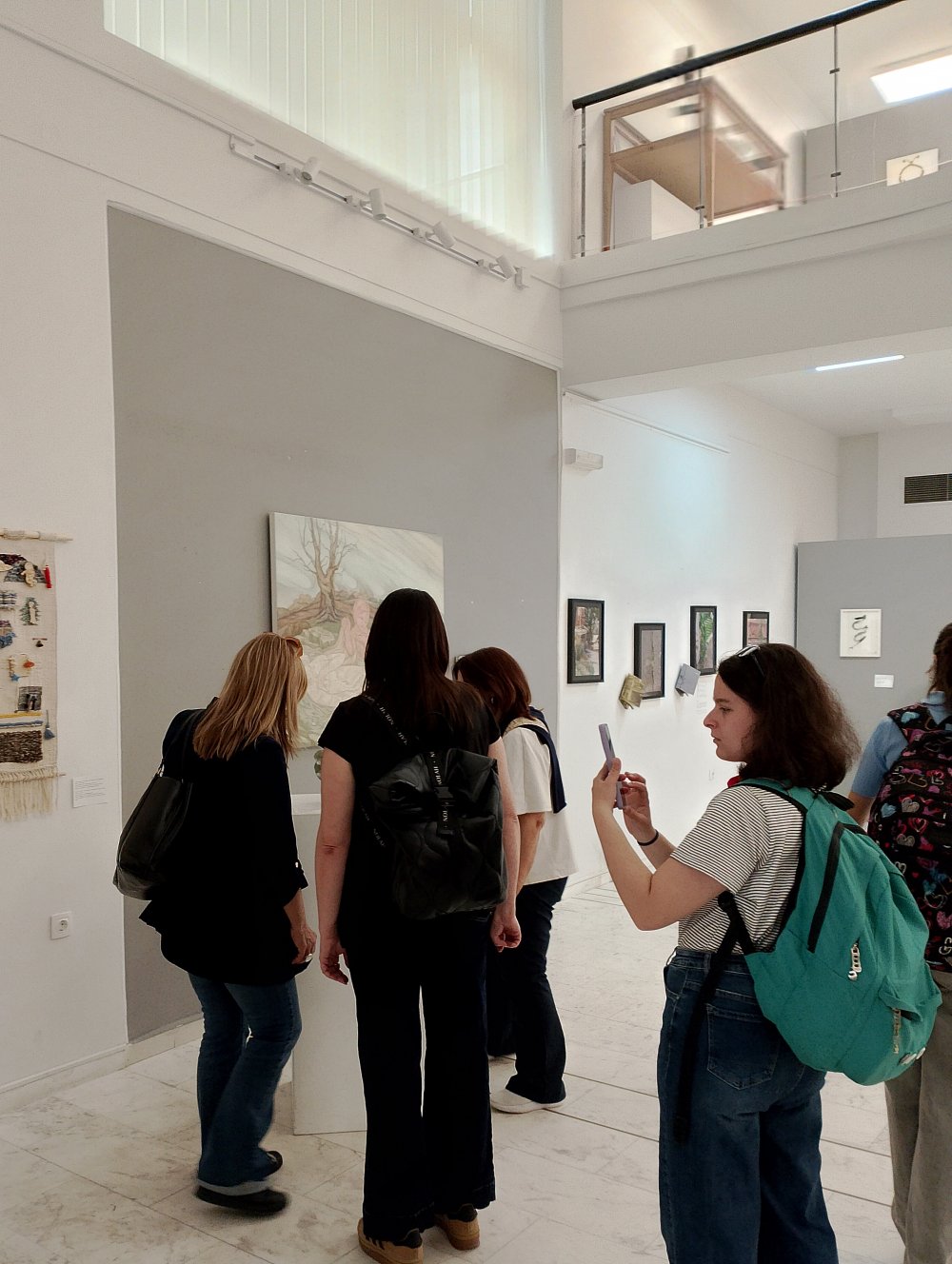 Εκπαιδευτική  επίσκεψη Σπουδαστών της ΙΣΑΕΚ Δήμου Βόλου σε εικαστικές εκθέσεις της Πόλης μας
